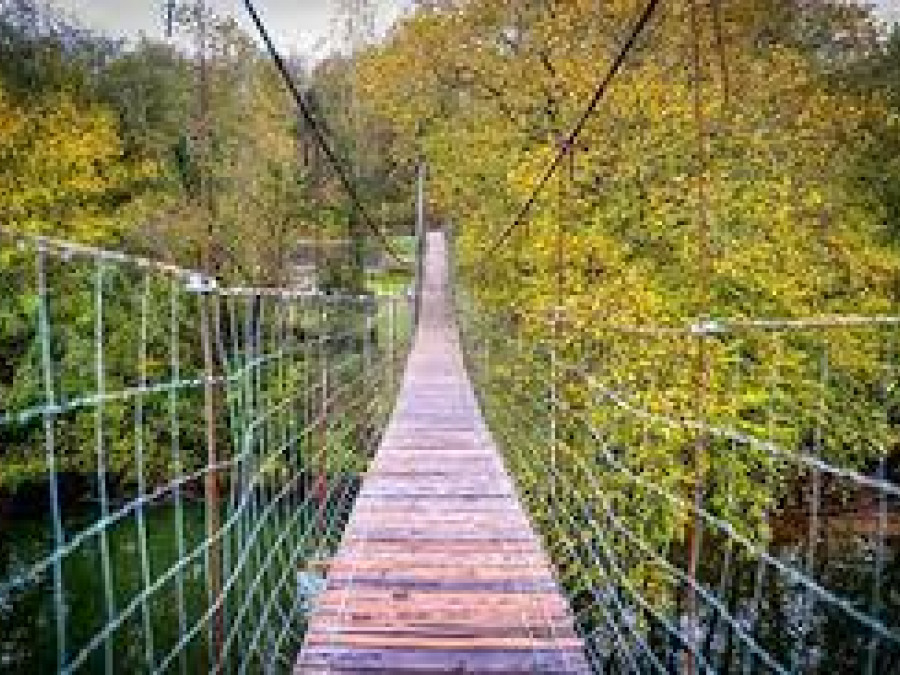 Welcome to the Land of Swinging Bridges